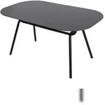 M&ouml;bilia Esstisch 150 x 90 cm | Platte Sinterstein 11 mm | Gestell Metall | B 150 x T