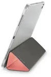 Hama Fold Clear H&uuml;lle f&uuml;r iPad Air 13` (2024), Korallenrot