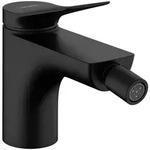 hansgrohe Vivenis Einhebel-Bidetmischer mit Zugstangen-Ablaufgarnitur, Mattschwarz