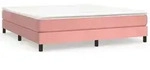 vidaXL Bettgestell Rosa 160x200 cm Samt
