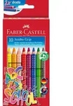 FABER CASTELL Jumbo GRIP Promotionetui 280922 sortiert 10 St&uuml;ck