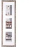 walther + design Fiorito Holz Galerie Bilderrahmen 3x 10x15 cm, NUSSBAUM
