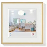 walther + design Lifestyle Kunststoff Bilderrahmen 13x13 cm GOLD