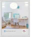 walther + design Lifestyle Kunststoff Bilderrahmen 10x13 cm SILBER