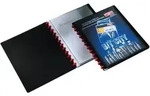 Durable Sichtbuch DURALOOK Easy plus sw 20 H&uuml;llen tr Vordertasche