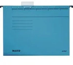LEITZ Color-H&auml;ngemappe Alpha 1985, seitlich offen, Pack: 5 St&uuml;ck, blau