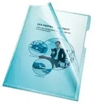 Bene Sichth&uuml;lle 205000BL DIN A4 HPVC blau 100 St./Pack.