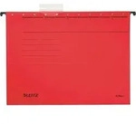 Leitz ALPHA H&auml;ngemappen 1985 DIN A4 V-Base 15 mm 275 g/m2 Rot 100% Recycelter