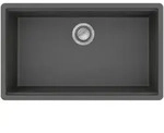 hansgrohe S53 S530-F700 Einbausp&uuml;le 700 mit manueller Ablaufgarnitur, Steingrau