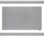 Legamaster WALL-UP Akustik-Pinboard 119.5x200cm quiet grey