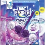 WC FRISCH Kraft Aktiv Violettsp&uuml;ler Magnolie WC-Reiniger und Farbsp&uuml;ler 1 St&uuml;ck