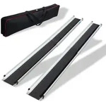 Baumarktplus TRUTZHOLM 2x Teleskoprampe 90-152 cm Traglast 272 Alu beschichtet