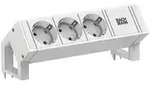 BACHMANN DESK2 white 3xCEE7/3 0,2m GST18 RAL9010