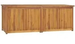 vidaXL Gartenbox 150x50x55 cm Massivholz Teak