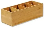 KESPER Besteckkasten, Bambus, FSC 35x14x12cm, natur