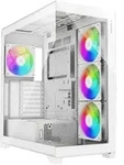XILENCE Xilent Gleam X818.W.ARGB Gaming ATX PC-Geh&auml;use wei&szlig;, RGB ATX Midi Tower