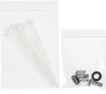 InLine&reg; 10" Patchfeld Cat.6A 0,5HE 12-fach, lichtgrau, RAL7035, mit Staubschutz
