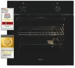 Exquisit Einbaubackofen EBE255-020 schwarz | Energieeffizienzklasse A | 59,0 l
