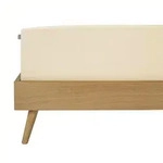 Schiesser Spannbettlaken Elli - 97/3 - 100 x 200 cm - Creme