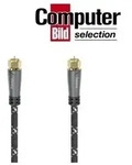 Hama SAT-Anschlusskabel 1,5 m F-Stecker 120dB vierfach