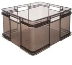 Keeeper - Aufbewahrungsbox 54L transluzent Grau 52x43x28 cm EURO-BOX - Kollektion