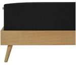 Schiesser Spannbettlaken Jessi - Edeljersey - 150 x 200 cm - Schwarz