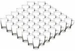 Van Well Kaffeebecher Teebecher Glasbecher 300 ml 48er Set