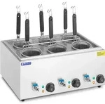 Royal Catering Nudelkocher mit 6 K&ouml;rben - Temperatur: 30 - 110 &deg;C