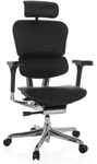 B&uuml;rostuhl / Chefsessel ERGOHUMAN GEN2 Leder schwarz hjh OFFICE