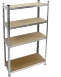 ECD Germany Werkstattregal Schwerlastregal 160x80x40 cm bis 320kg belastbar
