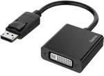 Hama 00200336 Videokabel-Adapter DisplayPort DVI-I Schwarz