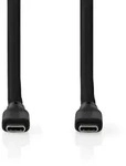 Nedis USB-Kabel - USB 3.2 Gen 2 - USB-C Stecker - USB-C Stecker - 240 W - 8K@30Hz -