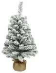 Christmas Decorations K&uuml;nstlicher Tannenbaum 60cm im Jutesack - kleiner Deko