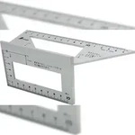 FAMEX Werkzeuge Shinwa 12566 3-D-Anschlag-Gehrungswinkel 45&deg;/90&deg; by FAMEX...