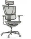 B&uuml;rostuhl / Chefsessel ERGOHUMAN SLIM ULTRA G GEN2 Netzstoff grau hjh OFFICE
