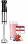 Emerio Stabmixer 1000W &ndash; Regelbare Geschwindigkeit &ndash; HB-132381 Schwarz /