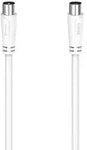 Hama Antennen-Kabel 3,0 m Koax-Stecker 90 dB doppelte