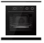 Boehme B&ouml;hme Backofen Schwarzen Glas mit AirFry Funktion sowie Dampfunterst&uuml;tzung