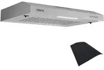 CIARRA Unterbauhaube 60 cm Einbau-Dunstabzugshaube 3 Stufen 220m3/h Umluft &...