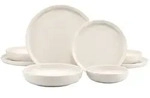 creaTable Uno Offwhite, Tellerset 8-tlg