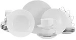 CreaTable Luna Weiss Kombiservice 30-tlg Porzellan