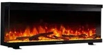 KAMINIO Elektrokamin LEA - Elektrischer 3-in-1 Kamin mit Panoramaview, Heizung,