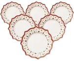 Villeroy & Boch Toy's Delight Speiseteller &oslash; 28,4 cm 6er Set Wei&szlig; - DS
