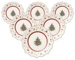 Villeroy & Boch Toy's Delight Fr&uuml;hst&uuml;cksteller &oslash; 24,5 cm wei&szlig; 6er Set - DS