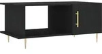 vidaXL Couchtisch Schwarz 90x50x40 cm Holzwerkstoff