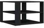 vidaXL Couchtisch Schwarz 58x58x40 cm Holzwerkstoff