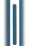 Kopschitz Kerzen Stabkerzen Petrol Blau 30 x 3 cm, Inhalt 6 St&uuml;ck