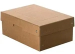 Falken 22001816 PURE Box Nature DIN A5, F&uuml;llh&ouml;he 100 mm braun - Braun