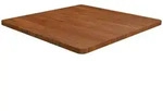 vidaXL Tischplatte Quadratisch Dunkelbraun 70x70x2,5cm Eiche Behandelt