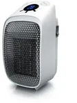 Brandson Steckdosen Heizl&uuml;fter 400W, Mini Keramik Heizung, Digitalanzeige,